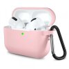 Husa Techsuit Silicone Case pentru Apple AirPods Pro 2 / Pro, Roz
