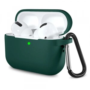 Husa Techsuit Silicone Case pentru Apple AirPods Pro 2 / Pro, Verde Inchis