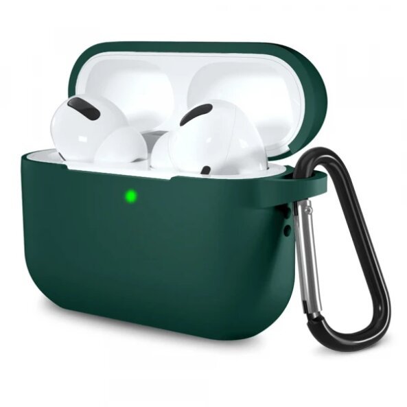 Husa Techsuit Silicone Case pentru Apple AirPods Pro 2 / Pro, Verde Inchis
