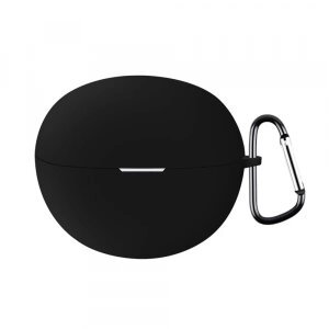 Husa Techsuit Silicone Case pentru Huawei FreeClip, Neagra