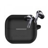 Husa Techsuit Silicone Case pentru Samsung Galaxy Buds 3 / 3 Pro, Neagra
