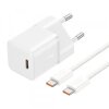Incarcator Retea Cu Cablu USB-C Baseus GaN5 Pro, 20W, 3A, 1 x USB-C, Alb P10110900213-01 