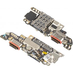 Placa cu Conector Incarcare - Microfon - Modul Cititor SIM Honor Magic6 Pro, Service Pack 0235AJLS