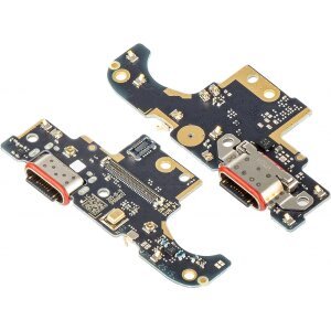 Placa cu Conector Incarcare - Microfon Motorola Moto G86, Service Pack 5B28C30464 