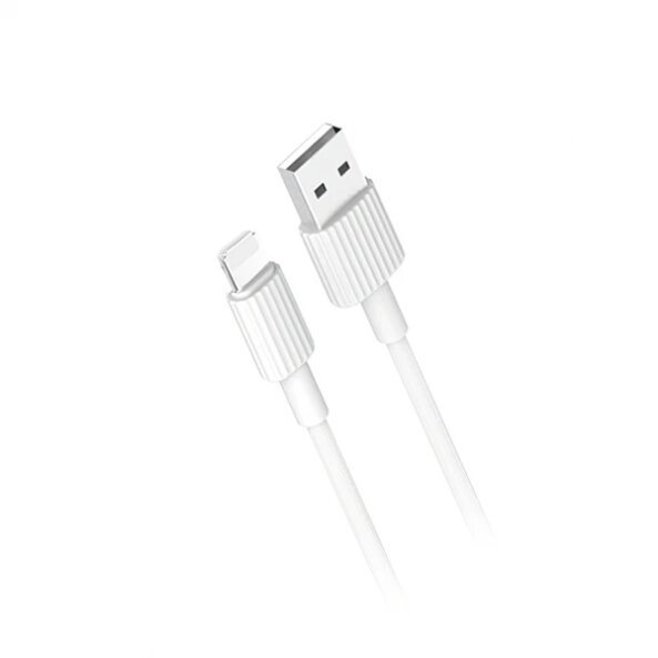 Cablu Date si Incarcare USB-A - Lightning XO Design NB156, 18W, 1m, Alb