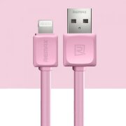 Cablu de date Apple iPhone 5 Remax Fast 1m roz Blister Original