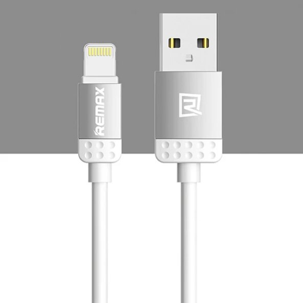Cablu de date Apple iPhone 6 Remax Lovely argintiu Blister Original