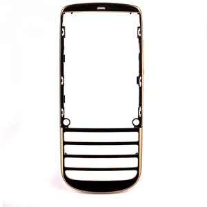 Carcasa fata Nokia Asha 300 aurie