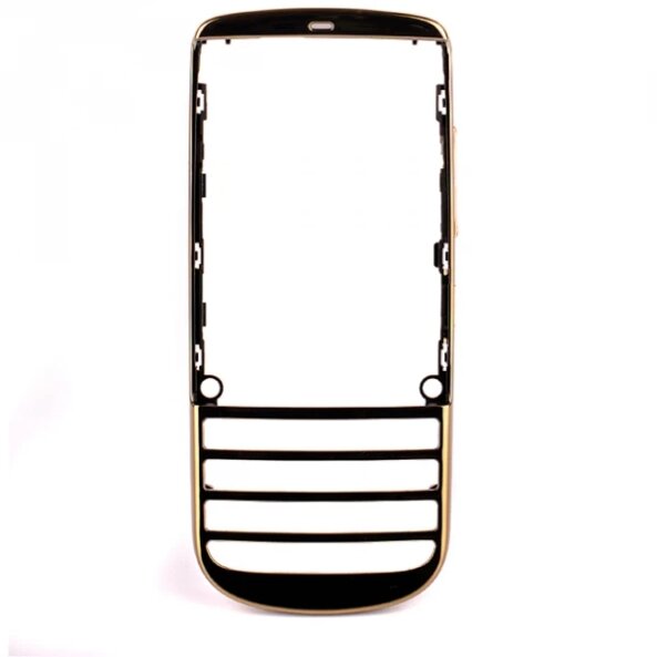 Carcasa fata Nokia Asha 300 aurie