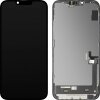 Display cu Touchscreen MP compatibil cu Apple iPhone 14 Plus, cu Rama, Versiune Soft OLED FHD Diagnostic, Negru 