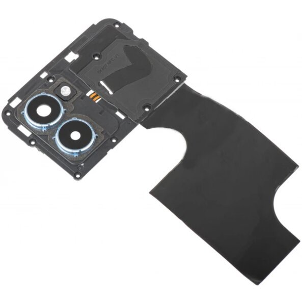 Geam Camera Spate - Blitz - Rama Interioara - Antena NFC HMD Pulse Pro, cu Rama, Argintiu, Service Pack 286954396 