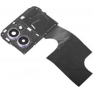 Geam Camera Spate - Blitz - Rama Interioara HMD Pulse Pro, cu Rama, Mov (Twilight Purple), Service Pack 286954429 