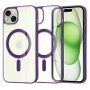 Husa MagSafe pentru Apple iPhone 15 Plus, Techsuit, Pro, Mov