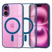 Husa MagSafe pentru Apple iPhone 16 Plus, Techsuit, Pro, Albastra