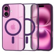 Husa MagSafe pentru Apple iPhone 16 Plus, Techsuit, Pro, Mov