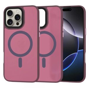 Husa MagSafe pentru Apple iPhone 16 Pro Max, Techsuit, HaloFrost, Visinie