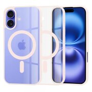 Husa MagSafe pentru Apple iPhone 16, Techsuit, Pro, Roz