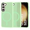 Husa MagSafe pentru Samsung Galaxy S23+ S916, Techsuit, HaloFrost, Verde Deschis