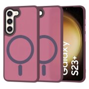 Husa MagSafe pentru Samsung Galaxy S23+ S916, Techsuit, HaloFrost, Visinie