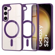 Husa MagSafe pentru Samsung Galaxy S23+ S916, Techsuit, Pro, Mov