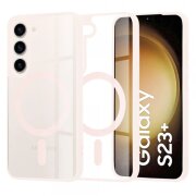 Husa MagSafe pentru Samsung Galaxy S23+ S916, Techsuit, Pro, Roz