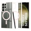Husa MagSafe pentru Samsung Galaxy S23 Ultra S918, Techsuit, Pro, Roz