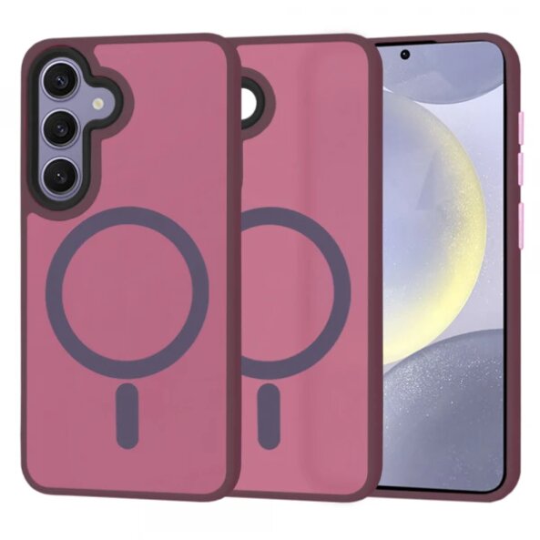 Husa MagSafe pentru Samsung Galaxy S24+ S926, Techsuit, HaloFrost, Visinie