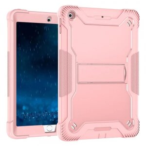 Husa pentru Apple iPad 9.7 (2018) / 9.7 (2017), Techsuit, Rugged TabShell, Roz