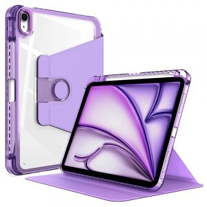 Husa pentru Apple iPad Air 13 (2025) / Air 13 (2024), Techsuit, Crystal Vision, Mov