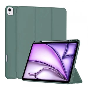 Husa pentru Apple iPad Air 13 (2025) / Air 13 (2024), Techsuit, Flex Trifold, Verde