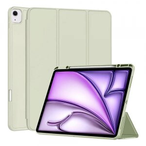 Husa pentru Apple iPad Air 13 (2025) / Air 13 (2024), Techsuit, Flex Trifold, Verde Deschis