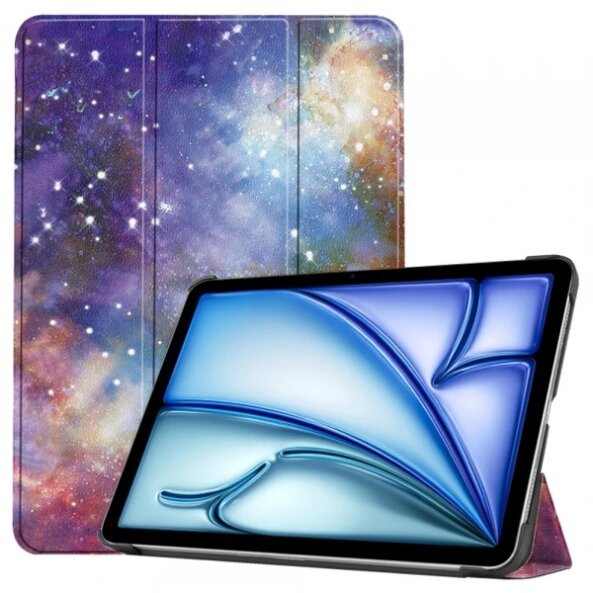 Husa pentru Apple iPad Air 13 (2025) / Air 13 (2024), Techsuit, FoldPro Galaxy, Multicolor