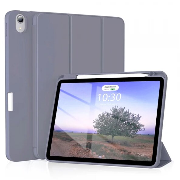 Husa pentru Apple iPad Air (2022) / Air (2020), Techsuit, Flex Trifold, Mov