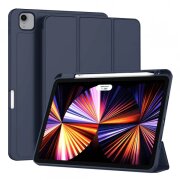 Husa pentru Apple iPad Pro 11 (2022) / Pro 11 (2021) / Pro 11 (2020) / Pro 11 (2018), Techsuit, Flex Trifold, Bleumarin