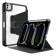 Husa pentru Apple iPad Pro 11 (2024), Techsuit, Crystal Vision, Neagra