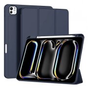 Husa pentru Apple iPad Pro 11 (2024), Techsuit, Flex Trifold, Bleumarin