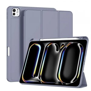 Husa pentru Apple iPad Pro 11 (2024), Techsuit, Flex Trifold, Mov