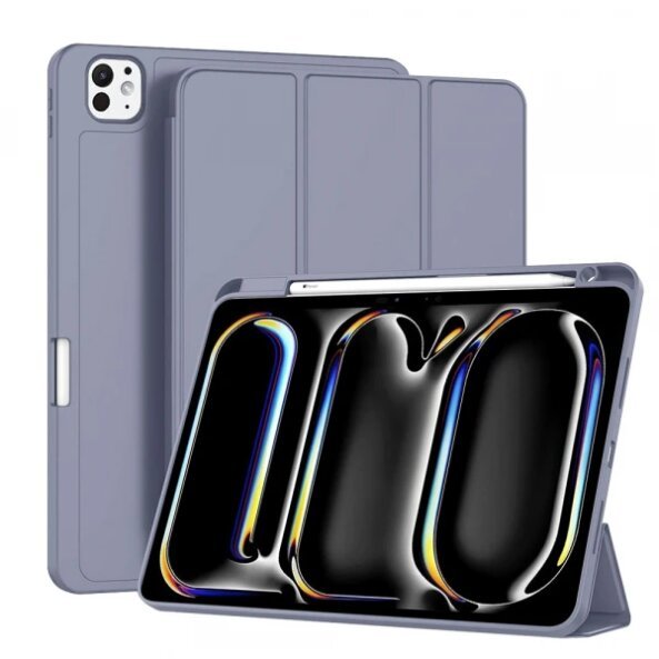 Husa pentru Apple iPad Pro 11 (2024), Techsuit, Flex Trifold, Mov