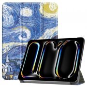 Husa pentru Apple iPad Pro 11 (2024), Techsuit, FoldPro Starry Night, Multicolor