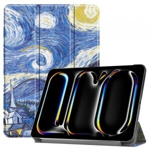 Husa pentru Apple iPad Pro 11 (2024), Techsuit, FoldPro Starry Night, Multicolor