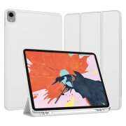 Husa pentru Apple iPad Pro 12.9 (2022) / Pro 12.9 (2021) / Pro 12.9 (2020) / Pro 12.9 (2018), Techsuit, Flex Trifold, Gri