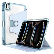 Husa pentru Apple iPad Pro 13 (2024), Techsuit, Crystal Vision, Bleu