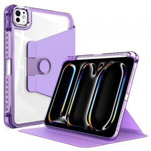 Husa pentru Apple iPad Pro 13 (2024), Techsuit, Crystal Vision, Mov