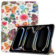 Husa pentru Apple iPad Pro 13 (2024), Techsuit, FoldPro Butterfly, Multicolor