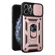 Husa pentru Apple iPhone 11 Pro Max, Techsuit, CamShield, Roz