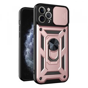 Husa pentru Apple iPhone 11 Pro Max, Techsuit, CamShield, Roz
