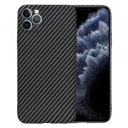 Husa pentru Apple iPhone 11 Pro Max, Techsuit, Carbonite FiberShell, Neagra