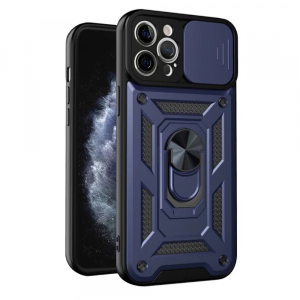 Husa pentru Apple iPhone 11 Pro, Techsuit, CamShield, Albastra