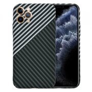 Husa pentru Apple iPhone 11 Pro, Techsuit, Carbonite FiberShell, Gri