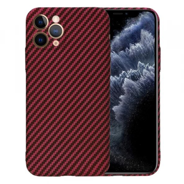 Husa pentru Apple iPhone 11 Pro, Techsuit, Carbonite FiberShell, Rosie